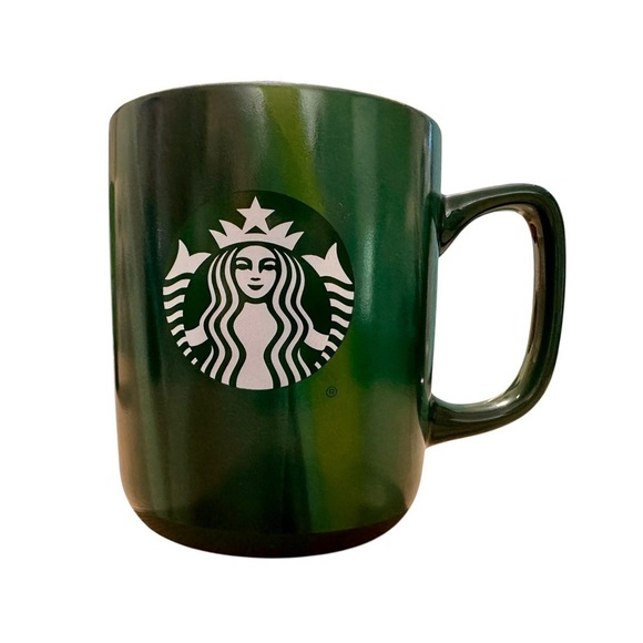 Starbucks Other - Starbucks 2022 Marbled Green Coffee Mug Cup 15 oz.​​​